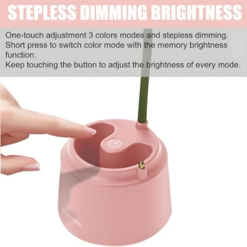 DLHONORV Cute LED Desk Lamp Touch-Sensitive