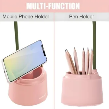 DLHONORV Cute LED Desk Lamp Touch-Sensitive