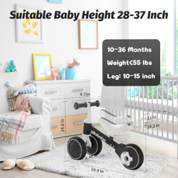 allobebe Baby Balance Bike for Toddlers 1-3 Years