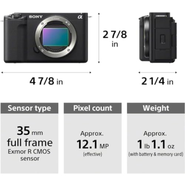 Sony Alpha ZV-E1 Full-Frame Vlogging Mirrorless Camera