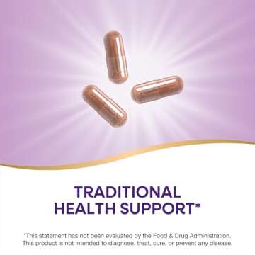 Nature's Way Cat’s Claw Bark, Traditional Health Support*, 1,455 mg per 3-Capsule Serving, Non-GMO Project Verified, 100 Vegan Capsules (Packaging May Vary)