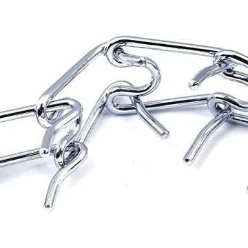 Darkyazi Durable Pinch Collar Stainless Steel Dog Adjustable Pet Training Collar for Medium Large Dogs (Medium (Pack of 1), Silver)