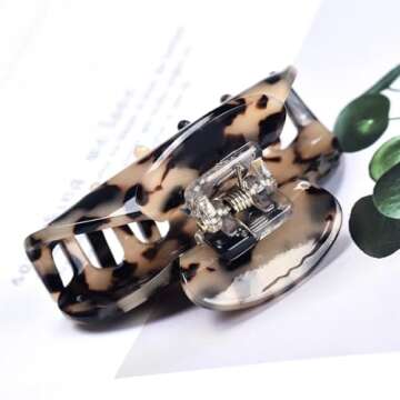 Elegant Medium Claw Hair Clips for Elegant Styling