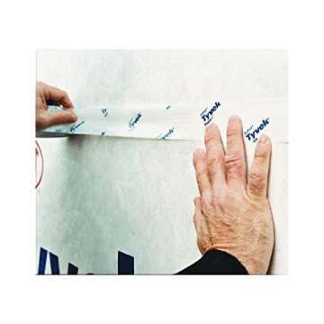 Tyvek Sheathing Tape 1.88" x 164' Pack of 6 - Durable Seam Sealing Solution