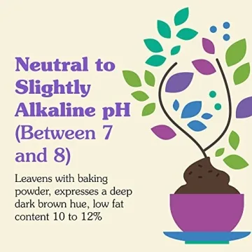 NuNaturals Organic Dutch-Process Cocoa Powder for Baking