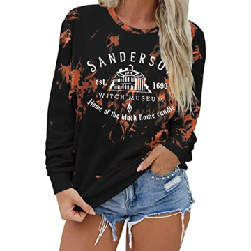 YI XIANG RAN Funny Halloween Sweatshirt for Women