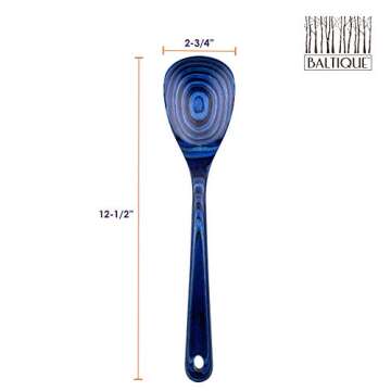 Totally Bamboo Malta 12-1/2" Wooden Spoon for Nonstick Cookware
