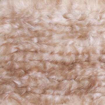 (3 Pack) Lion Brand Yarn Go for Faux Bulky Yarn, Pomeranian