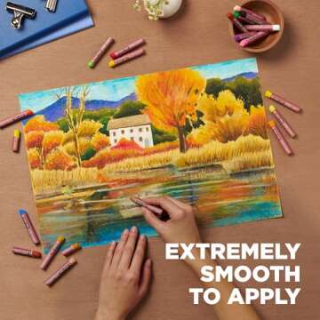 SAKURA Cray-Pas Expressionist Oil Pastel Set - Soft Oil Pastels for Artists - 36 Colors