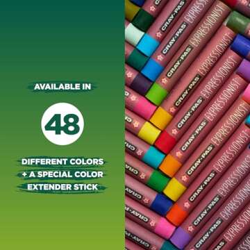 SAKURA Cray-Pas Expressionist Oil Pastel Set - Soft Oil Pastels for Artists - 36 Colors