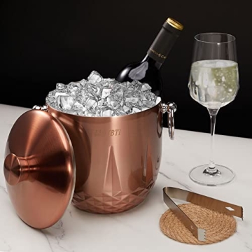 LRYYBTI Insulated Ice Bucket for Parties and Events