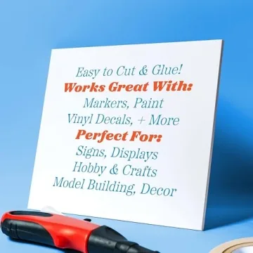 Flipside 20x30 White Foam Board for Arts and Crafts