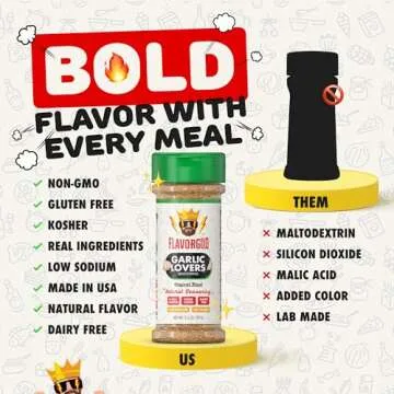 Flavor God Classic Combo Pack - Garlic Lovers & Lemon Seasoning Set