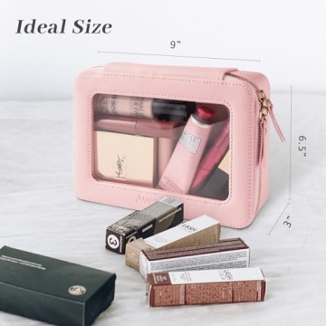 Aveniee Clear Makeup Bag Organizer for Traveling