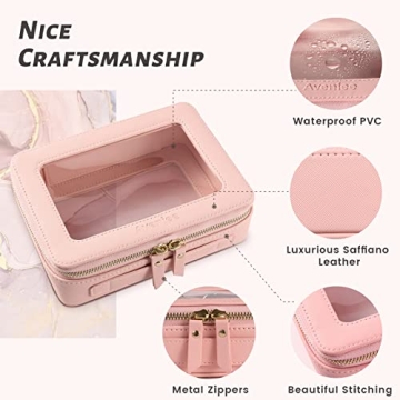 Aveniee Clear Makeup Bag Organizer for Traveling