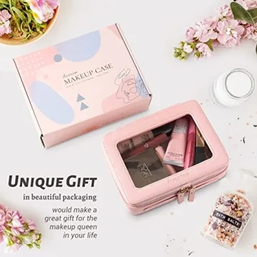 Aveniee Clear Makeup Bag Organizer for Traveling