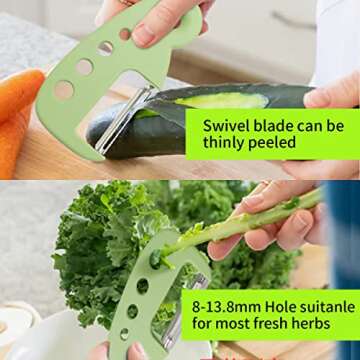 Kitchen Gadgets Set 6 Pieces for Space Saving Cooking and Easy Meal Prep