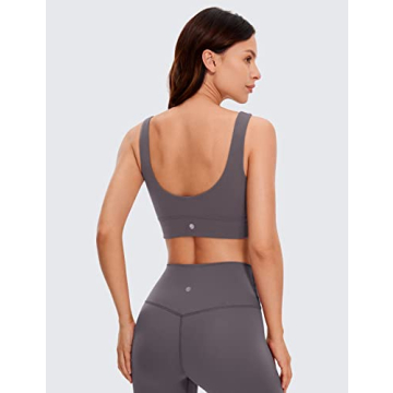 CRZ YOGA Butterluxe Women's U Back Sports Bra - Yoga Essential
