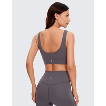 CRZ YOGA Butterluxe Women's U Back Sports Bra - Yoga Essential