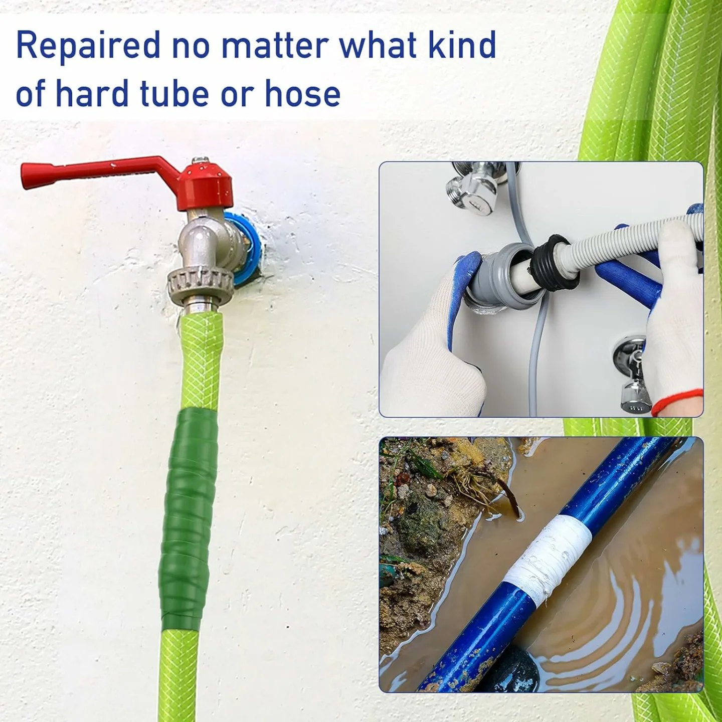 Self Fusing Silicone Tape - 6 Rolls, 30 Feet