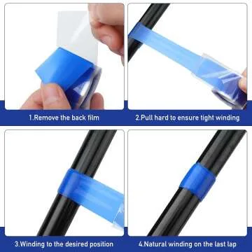 Self Fusing Silicone Tape - 6 Rolls, 30 Feet