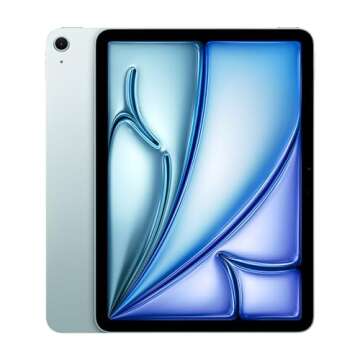 2024 Apple iPad Air (11-inch, Wi-Fi, 128GB) - Renewed Blue