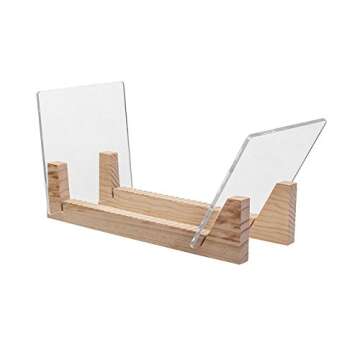 KAIU Premium Vinyl Record Storage Holder - Stylish & Durable for 50 Albums