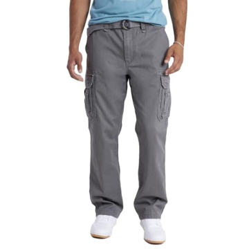UNIONBAY Men's Survivor IV Relaxed Fit Cargo Pants – Comfort & Style for Big and Tall