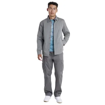 UNIONBAY Men's Cargo Pants for Big and Tall Comfort