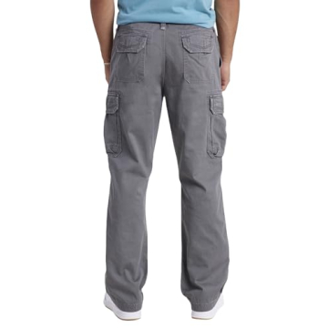 UNIONBAY Men's Cargo Pants for Big and Tall Comfort