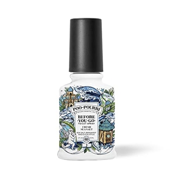 Poo-Pourri Fresh Sea Salt Toilet Spray - Odor Prevention & Spa-Like Freshness