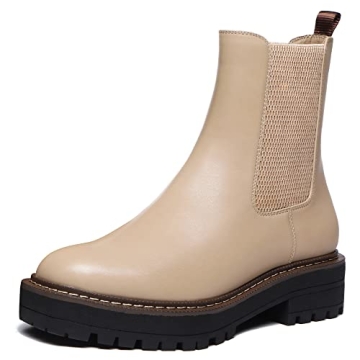 Stylish Athlefit Women's Chelsea Ankle Boots - Waterproof & Comfortable