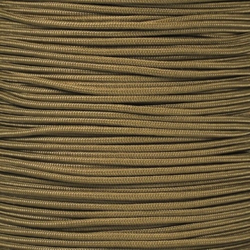 Durable 275lb Paracord 3/32 Inch Crafting Cord - Coyote Brown