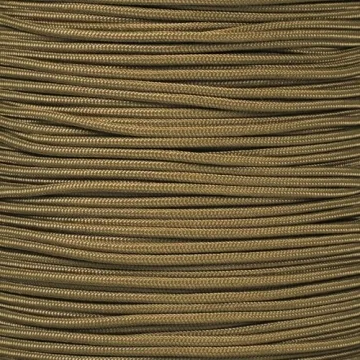 Durable 275lb Paracord 3/32 Inch Crafting Cord - Coyote Brown