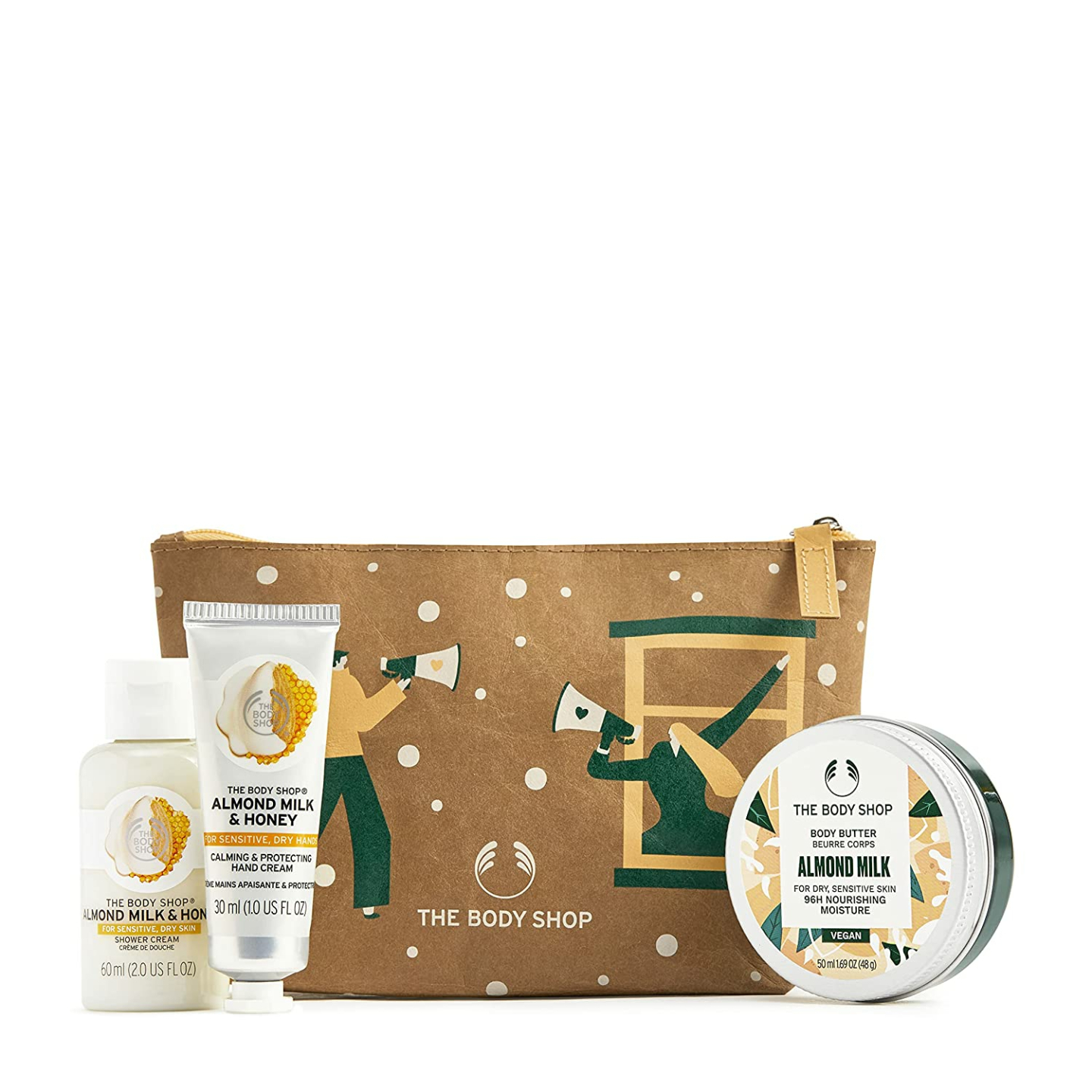 Almond Milk & Honey Mini Gift Set by The Body Shop