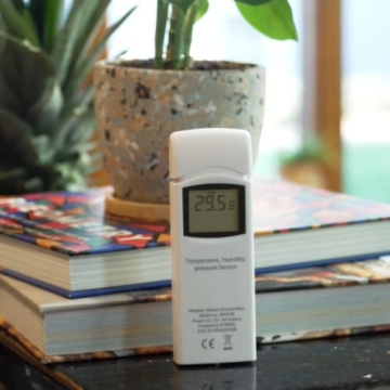 Ambient Weather WH32B Thermo-Hygrometer Sensor for Weather Hubs
