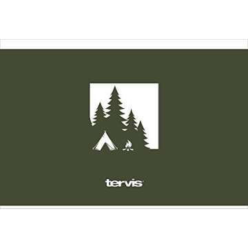 Tervis Campsite Triple Walled Insulated Tumbler Travel Cup Keeps Drinks Cold & Hot, 20oz Legacy, Sta...