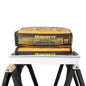 SUNPACK 10" x 20" Plastic Seed Starting Tray, White, 2.5" - No Drainage Holes, Perfect for Greenhous...