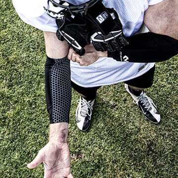 McDavid Rival Forearm Padded Sleeves - Ultimate Protection for Football Players