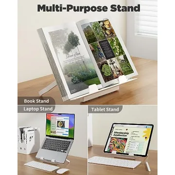 SAJI Extra Large Folding Bed Desk for Laptop & More