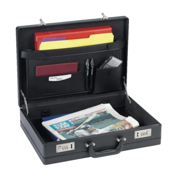 Lorell LLR61614 Document Case - Sleek, Portable Black
