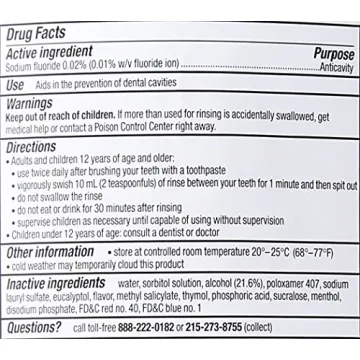 Listerine Total Care Mouth Wash for Optimal Oral Health