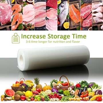 POTANE Vacuum Sealer Bags: Heavy Duty, Smell-Proof & Durable