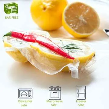 POTANE Vacuum Sealer Bags: Heavy Duty, Smell-Proof & Durable
