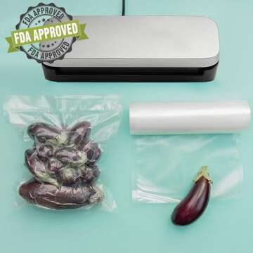POTANE Vacuum Sealer Bags: Heavy Duty, Smell-Proof & Durable