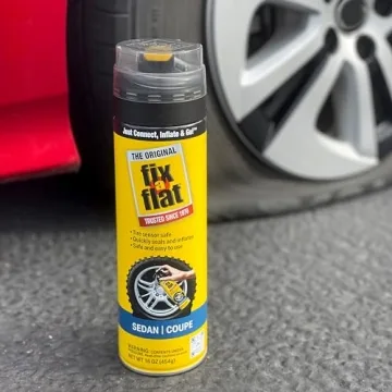 Fix-a-Flat Emergency Tire Repair Inflator Eco-Friendly Solution