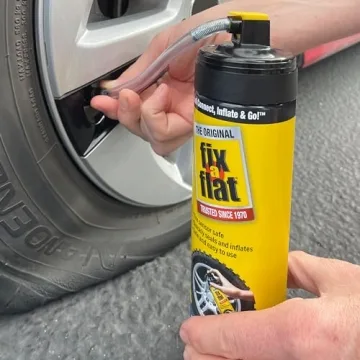 Fix-a-Flat Emergency Tire Repair Inflator Eco-Friendly Solution