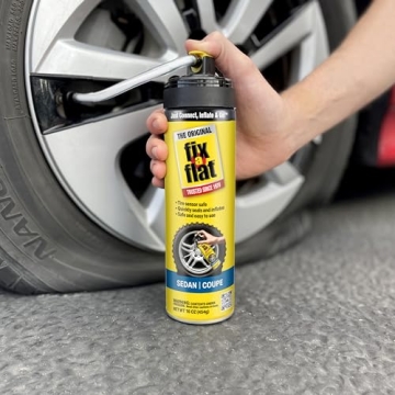 Fix-a-Flat Emergency Tire Repair Inflator Eco-Friendly Solution