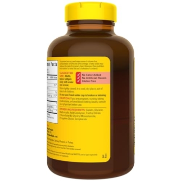 Nature Made Burp Less Fish Oil 1000 mg Softgels for Heart Health