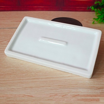 Rosenice 10-Well Porcelain Watercolor Palette for Artists